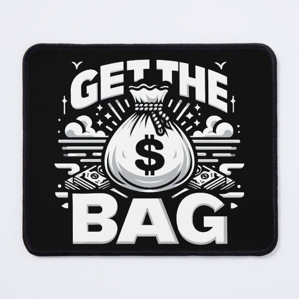 Item preview, Get The Bag Black and White Design designed and sold by Artbyminga.