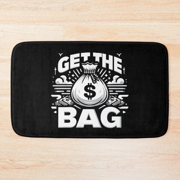 Item preview, Get The Bag Black and White Design designed and sold by Artbyminga.