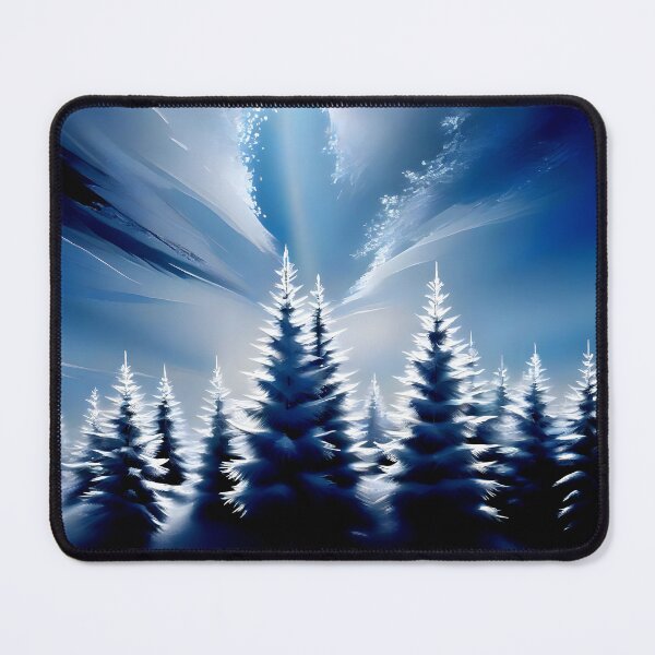 Item preview, Snowy Scenery Cold Snap Tall Trees Serene Setting 2 of 4 designed and sold by Beachy.