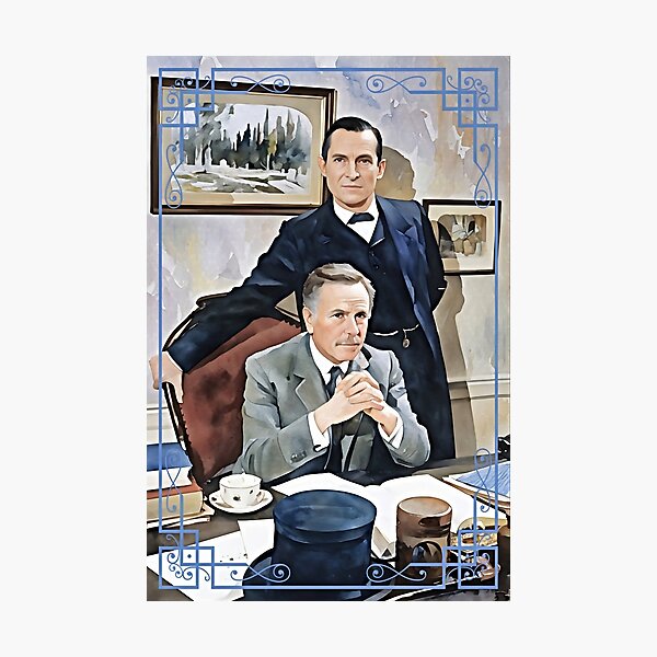 Item preview, The Return of Sherlock Holmes - Watercolor designed and sold by deusrex007.