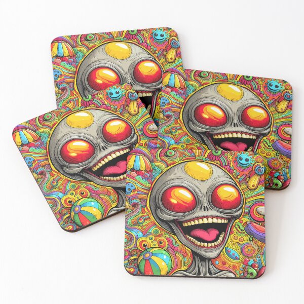 Item preview, Smiles in Psychedelic Paradise designed and sold by Gacram.
