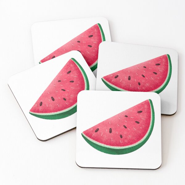 Item preview, Watermelon - Gouache Illustration designed and sold by Saki Desjardins.