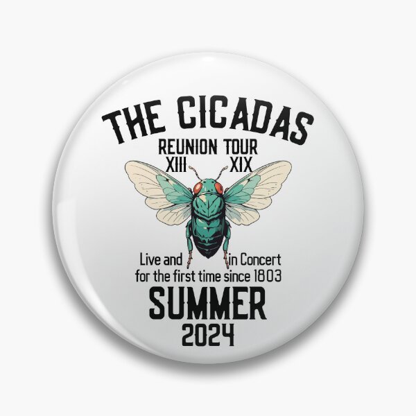 Item preview, The Cicadas Reunion Tour Summer 2024 Women Men Gear designed and sold by DynamicDesign.