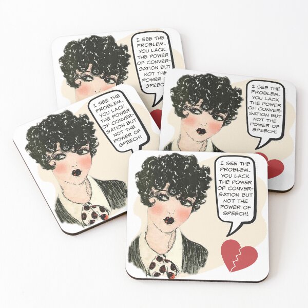 Item preview, You Lack the Power of Conversation! - Office/Women's Humor designed and sold by SSustainable.