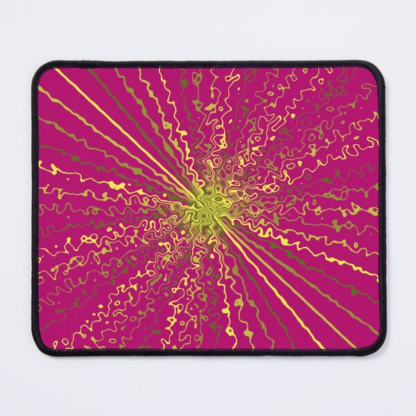 Item preview, Colorful Ripple Sun Rays Burst Purplish Red designed and sold by EvergreenMotifs.