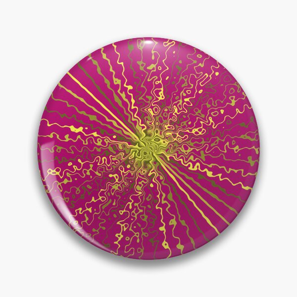 Item preview, Colorful Ripple Sun Rays Burst Purplish Red designed and sold by EvergreenMotifs.
