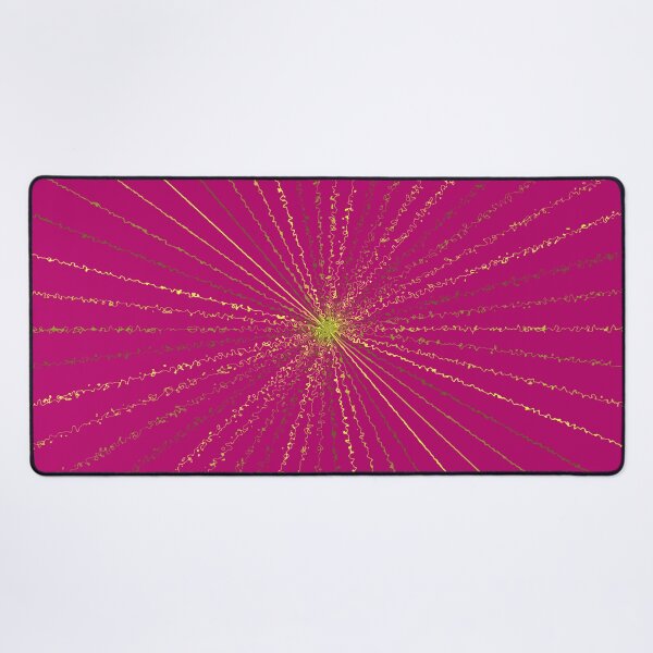 Item preview, Colorful Ripple Sun Rays Burst Purplish Red designed and sold by EvergreenMotifs.
