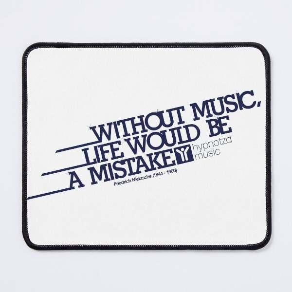 Item preview, Without Music Life Would be a Mistake, djs gift. designed and sold by paulo silveira.