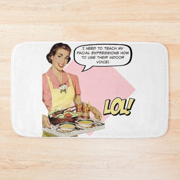 Item preview, Facial Expressions using Indoor Voice! - Office/Women's Humor designed and sold by SSustainable.