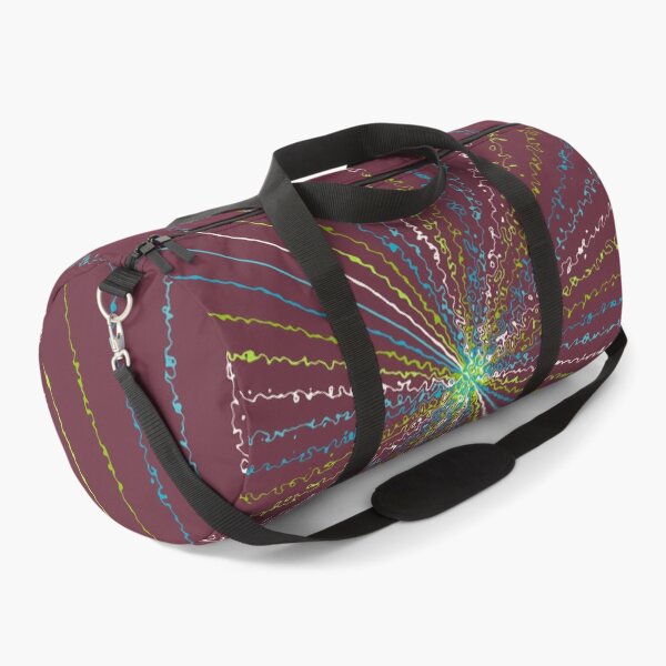 Item preview, Colorful Ripple Sun Rays Burst Burgundy designed and sold by EvergreenMotifs.