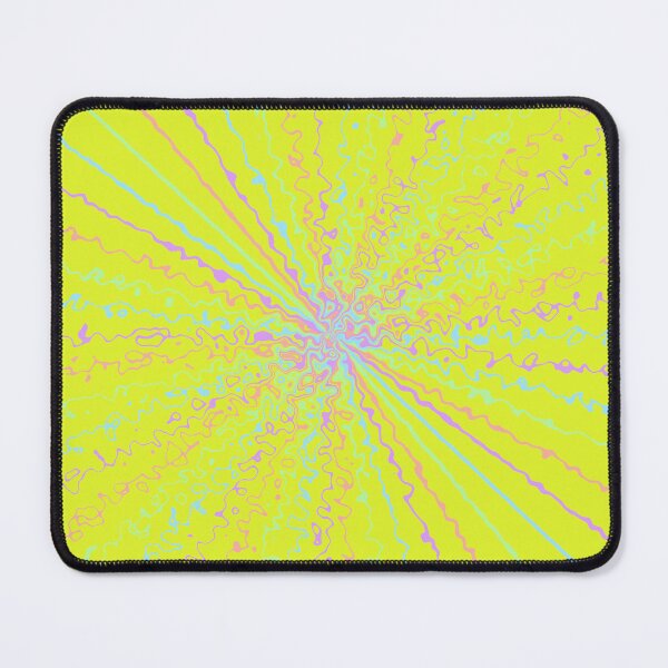 Item preview, Colorful Ripple Sun Rays Burst Yellow designed and sold by EvergreenMotifs.