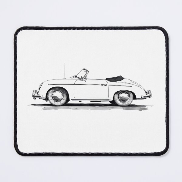 Item preview, 356 Side Profile illustration designed and sold by blackdogshop.