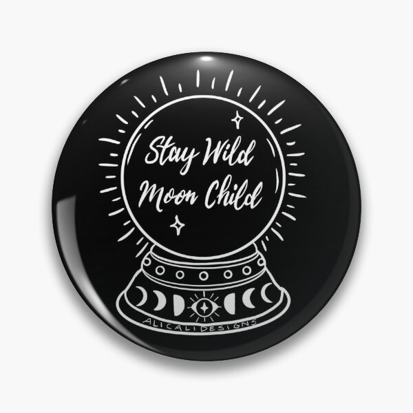 Item preview, Moon child Crystal Ball white designed and sold by AliCaliDesigns.