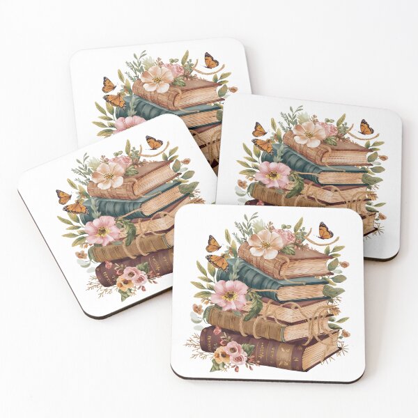 Item preview, Floral Book Lover designed and sold by kadryshop.
