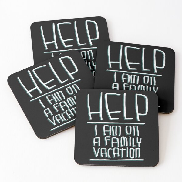 Item preview, Help Family Vacation funny designed and sold by badlydrawnbabe.