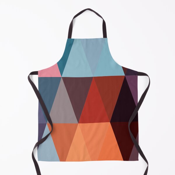 Item preview, Maroon and Blue Geometric Triangular Pattern  designed and sold by LMStudioDesigns.