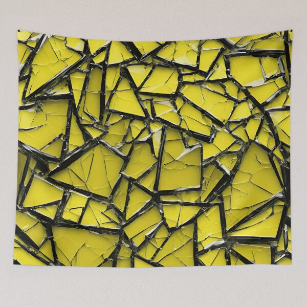 Item preview, Yellow Shattered Glass designed and sold by PastelDreamz.