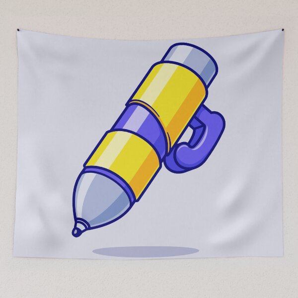 Item preview, Cute Pen Floating: Cartoon Vector Icon Illustration designed and sold by hjian8219.