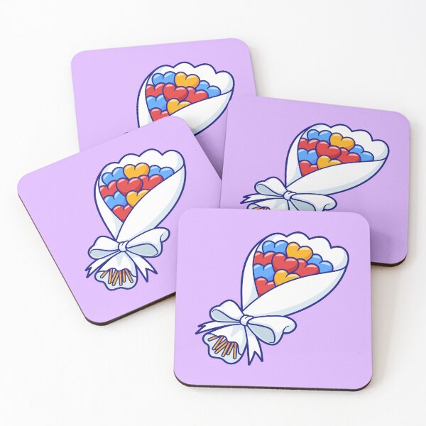 Item preview, "Cute Love Heart Bouquet: Cartoon Vector Icon Illustration" designed and sold by hjian8219.