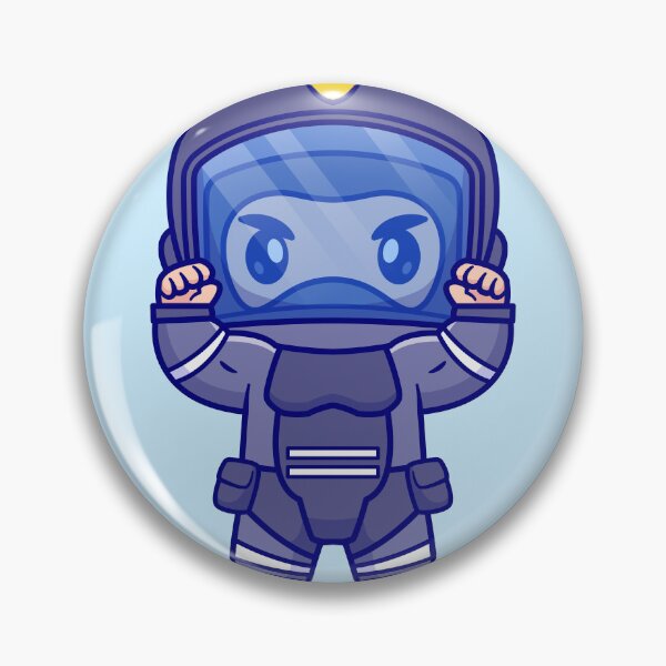 Item preview, "Cute Police Soldier: Cartoon Vector Icon Illustration" designed and sold by hjian8219.