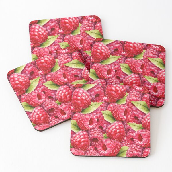 Item preview, Raspberries designed and sold by WhiteSoftPetals.