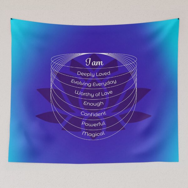 Item preview, "I am" Positive Affirmation  designed and sold by PVR VisualArtist  Pamela Vasquez Rodriguez.