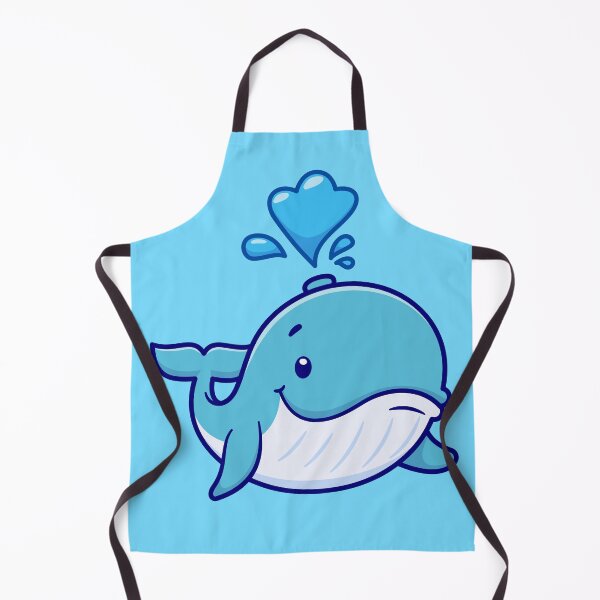 Item preview, "Cute Whale Swimming: Cartoon Vector Icon Illustration" designed and sold by hjian8219.
