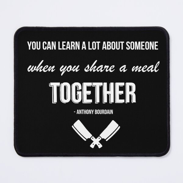 Item preview, Anthony Bourdain Quote Original Art designed and sold by Imaginary Ink.