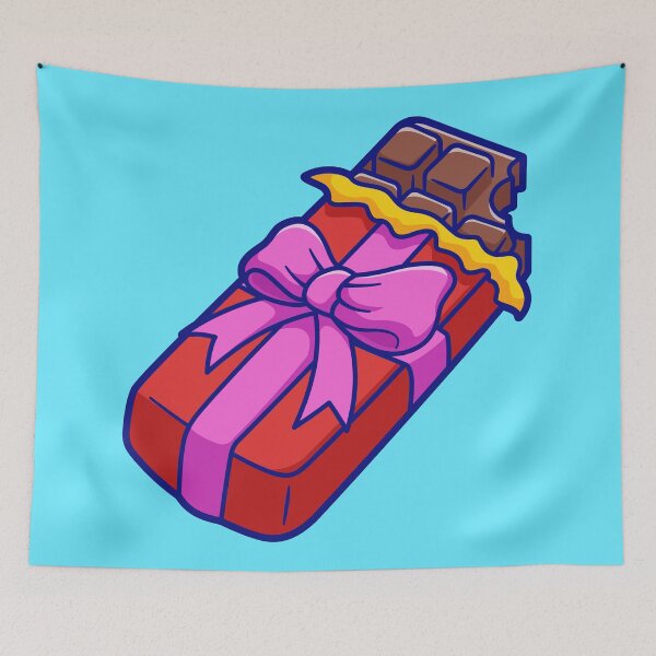 Item preview, "Cute Chocolate Bar: Cartoon Vector Icon Illustration" designed and sold by hjian8219.