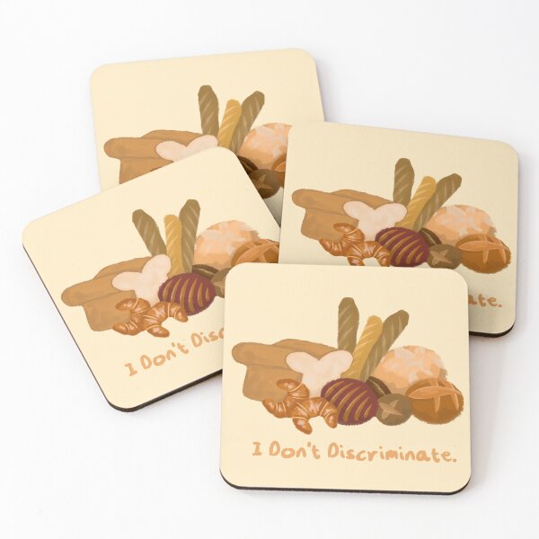 Item preview, I Don’t Discrimate with Bread designed and sold by Emerald VanNus.