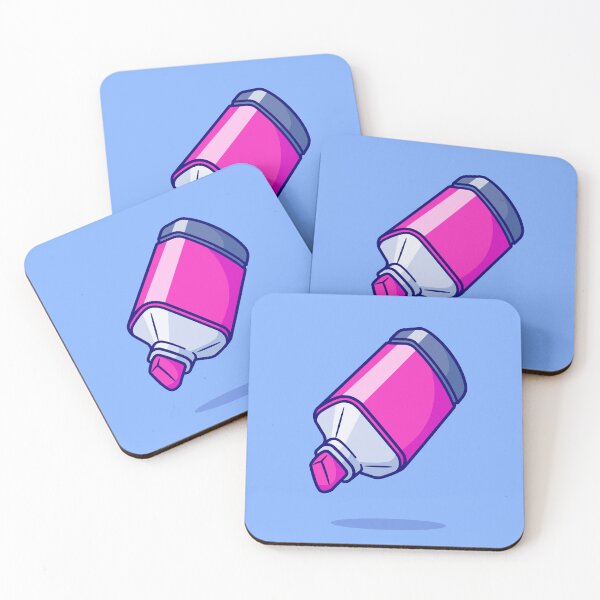 Item preview, Cute Highlighter Marker: Cartoon Vector Icon Illustration" designed and sold by hjian8219.