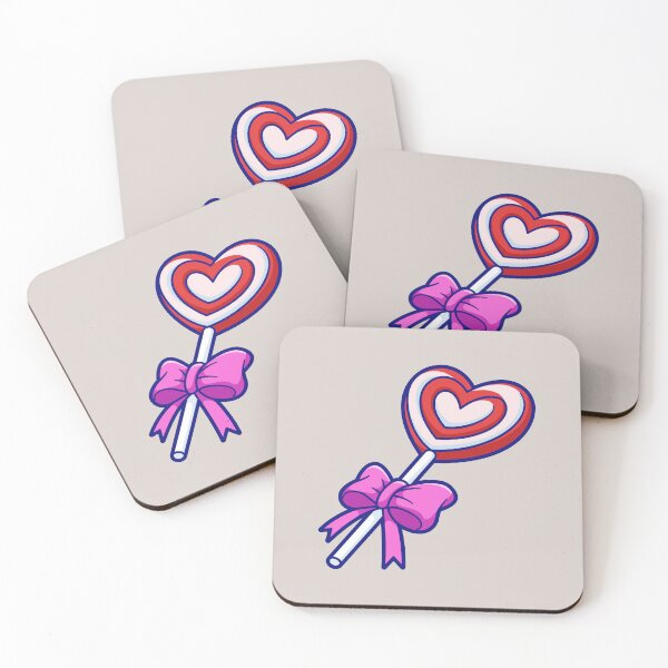 Item preview, Cute Love Lollipop: Cartoon Vector Icon Illustration" designed and sold by hjian8219.