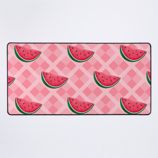 Item preview, Watermelon Pink Plaid - Gingham designed and sold by Saki Desjardins.
