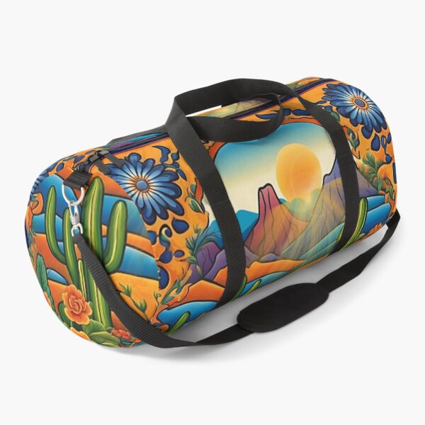 Item preview, Mexican Talavera landscape designed and sold by Kiraguapa.