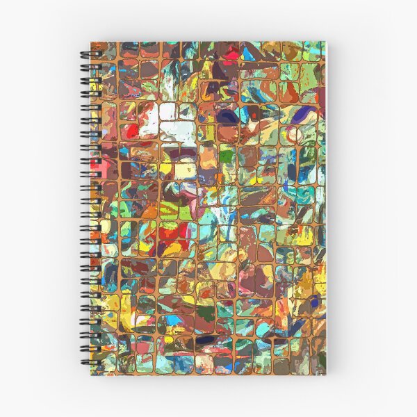 Item preview, Multicolor Mosaic Brick Squares Art designed and sold by GAP90.