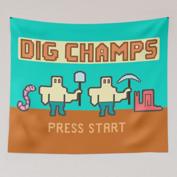 Item preview, Dig Champs - Fictional Game designed and sold by Fanarchist.