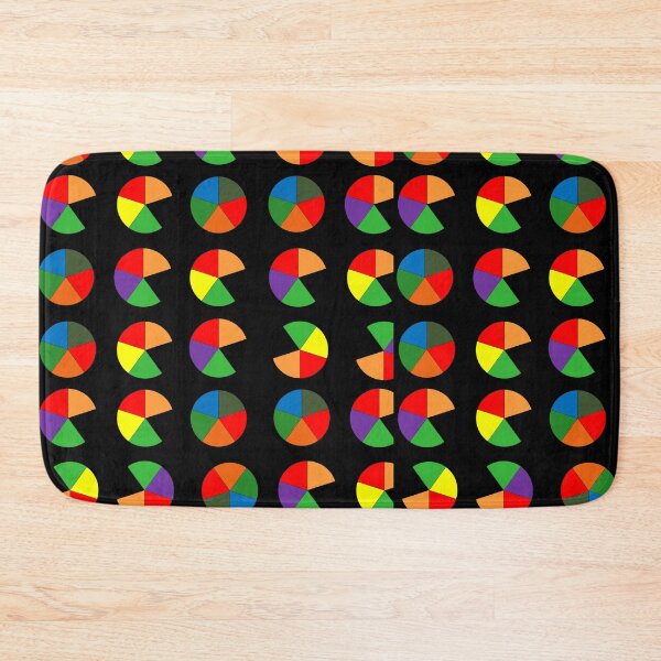 Item preview, Colorful Cycles- Black - Multicolored Artistic Pattern Design designed and sold by signshirtz.