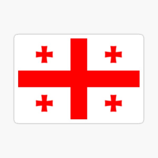 Item preview, Flag of Georgia, Sakartvelo designed and sold by GoodNRG Boutique .