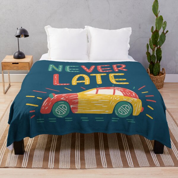 Item preview, Never Late Vibrant Racing Car designed and sold by NosandEdgy.