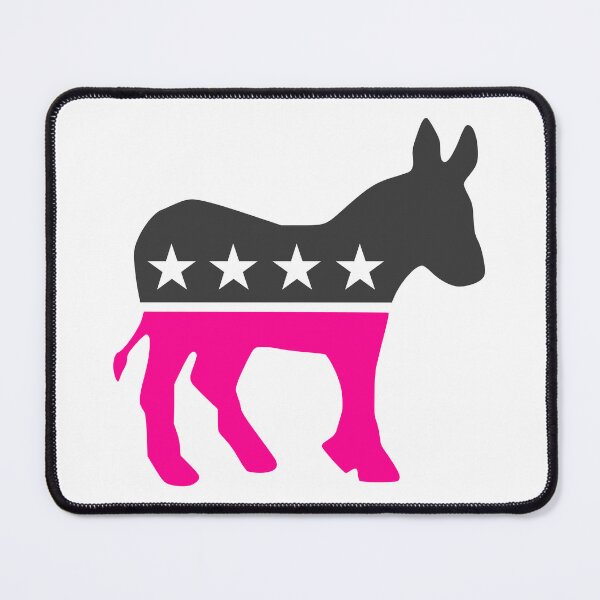 Item preview, vote democrat donkey election pink designed and sold by Gossip Rag.