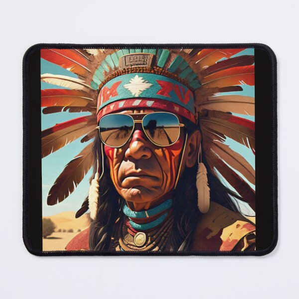 Item preview, Chief wearing Sunglasses designed and sold by Highhocreations.