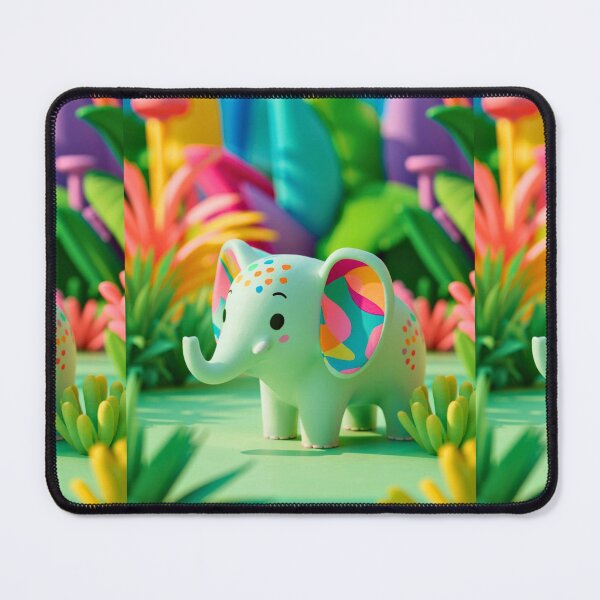 Item preview, Cute Elephant. Little elephant, colorful elephant, elephant drawing designed and sold by ElephantVibes.