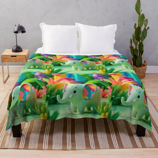 Item preview, Cute Elephant. Little elephant, colorful elephant, elephant drawing designed and sold by ElephantVibes.