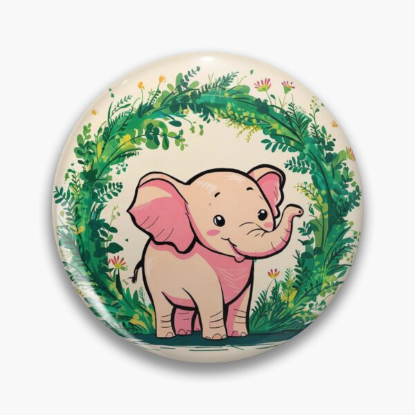 Item preview, Cute Elephant. Little elephant, colorful elephant, elephant drawing designed and sold by ElephantVibes.