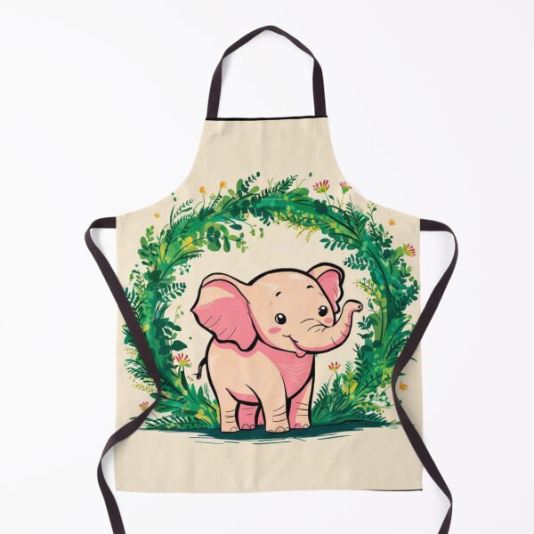 Item preview, Cute Elephant. Little elephant, colorful elephant, elephant drawing designed and sold by ElephantVibes.