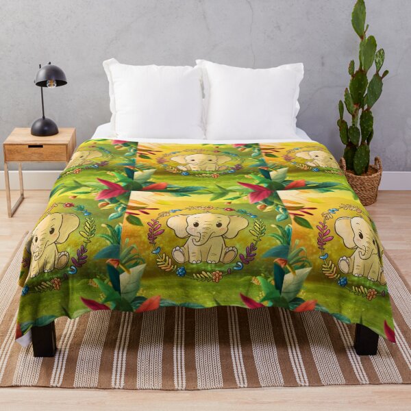 Item preview, Cute Elephant. Little elephant, colorful elephant, elephant drawing designed and sold by ElephantVibes.