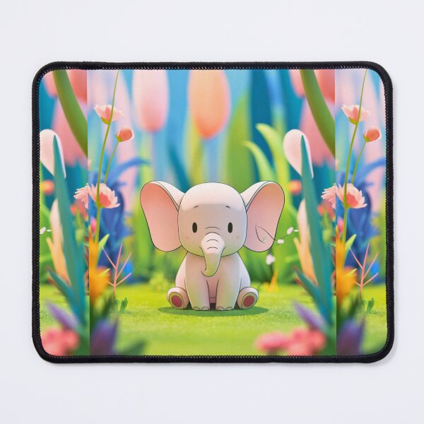 Item preview, Cute Elephant. Little elephant, colorful elephant, elephant drawing designed and sold by ElephantVibes.
