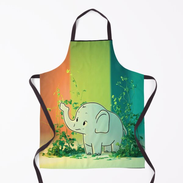 Item preview, Cute Elephant. Little elephant, colorful elephant, elephant drawing designed and sold by ElephantVibes.
