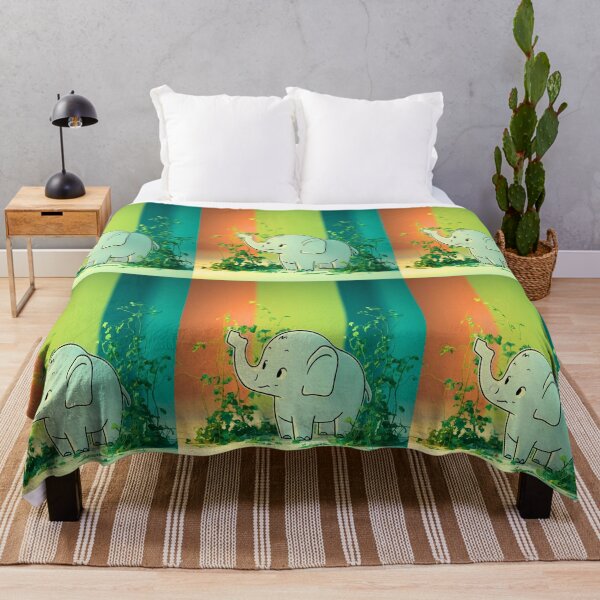 Item preview, Cute Elephant. Little elephant, colorful elephant, elephant drawing designed and sold by ElephantVibes.