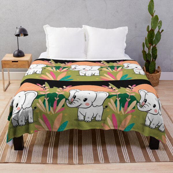 Item preview, Cute Elephant. Little elephant, colorful elephant, elephant drawing designed and sold by ElephantVibes.